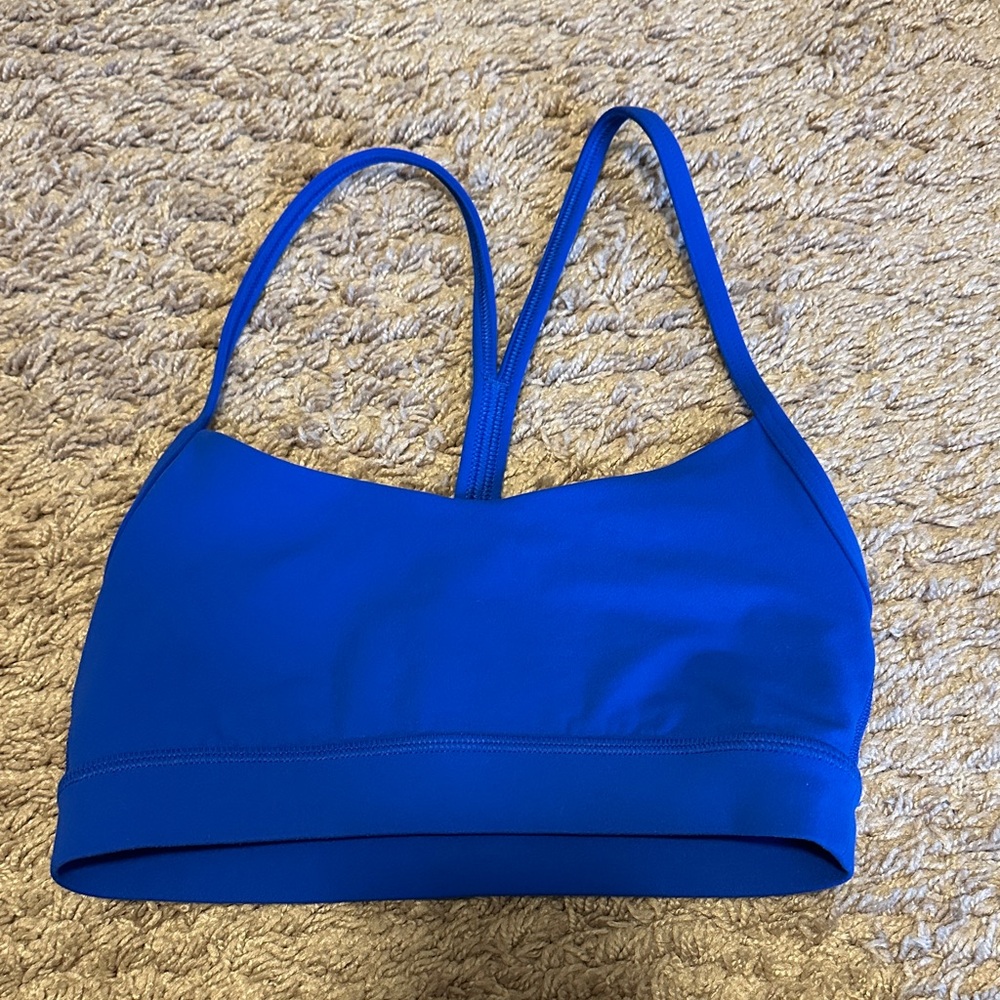 lululemon athletica Blue Sports Bra